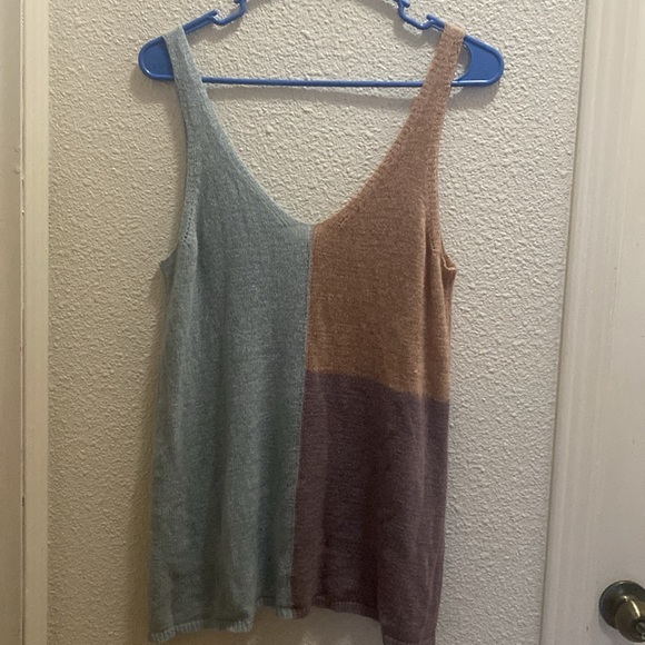 Colorblock Tank Top L - Picture 3 of 3